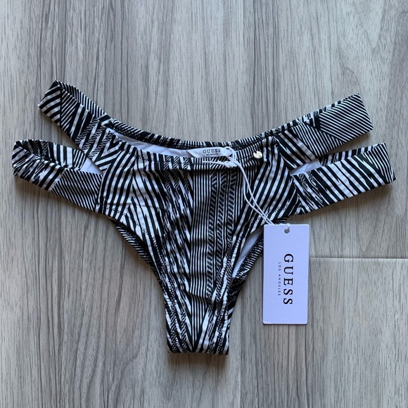 NWT Guess Geometric Brazilian Bikini Bottom - Picture 3 of 7